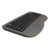 Adesso Win Touch Pro Desktop Multimedia USB QWERTY Keyboard -  Dark Gray, Black