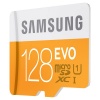 128GB Samsung EVO microSDXC CL10 UHS-1 Memory Card (transfer up to 48MB/sec) Image