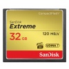 32GB Sandisk Extreme CompactFlash Memory Card (120MB/sec Read - 85MB/sec Write) Image