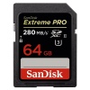 64GB Sandisk Extreme Pro SDXC, UHS-II - SDSDXPB-064G-G46 - Memory Card Image
