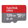 128GB Sandisk Ultra microSDXC UHS-I Memory Card A1 CL10 Full HD Image