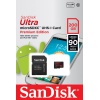 200GB Sandisk Ultra microSDXC UHS-I CL10 Premium Memory Card for Smartphones and Tablets Image