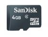 4GB Sandisk microSDHC CL4 mobile phone memory card Image