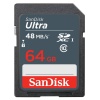 64GB Sandisk Ultra SDXC CL10 320X Memory Card 48MB/sec Image