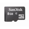 8GB Sandisk microSDHC CL4 mobile phone memory card Image