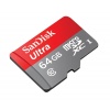 64GB Sandisk Ultra microSDXC UHS-1 CL10 Memory Card With Adapter 80MB/sec (533X Speed) Image
