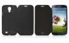 Black Flip Case for Samsung Galaxy S4 with sleep/wake function Image