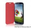 Red Flip Case for Samsung Galaxy S4 with sleep/wake function Image