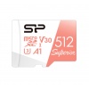 512GB Silicon Power Superior microSDXC UHS-I 4K Ultra HD Memory Card Image