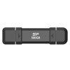 500GB Silicon Power Marvel Xtreme DS72 USB3.2 Gen2 USB Drive Black (Type-A / Type-C) Image