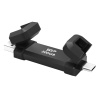 500GB Silicon Power Marvel Xtreme DS72 USB3.2 Gen2 USB Drive Black (Type-A / Type-C) Image