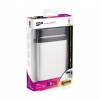 3TB Silicon Power Armor A85 Silver USB3.0 Rugged Portable Hard Drive Image