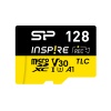 128GB Silicon Power Inspire microSDXC UHS-I V30 A1 4K Memory Card with USB Reader Type-C Image