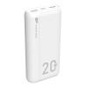 Silicon Power QS15 20,000mAh Power Bank 2x USB Type-A, 1x USB Type-C, QC3.0 & PD3.0 Fast Charging, Black Image