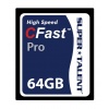 64GB SuperTalent CFast Pro Memory Card (MLC - 480MB/sec) Image