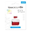 512GB Team Color microSDXC CL10 UHS-I Memory Card w/SD Adapter Image