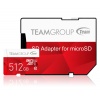 512GB Team Color microSDXC CL10 UHS-I Memory Card w/SD Adapter Image