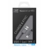 Team USB3.1 to USB Type-C Metallic Cable 100cm Gray (w/LED Charging Indicator) Image