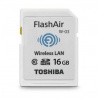 16GB Toshiba FlashAir W-03 Wi-Fi Wireless LAN SD Card SDHC CL10 Image