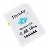16GB Toshiba FlashAir Wi-Fi LAN W-02 SDHC CL10 memory card Image