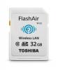 32GB Toshiba FlashAir Wi-Fi LAN W-02 SDHC CL10 memory card Image