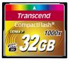 32GB Transcend Ultimate 1000x CompactFlash Memory Card UDMA 7 Image