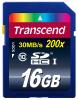 16GB Transcend Ultimate SDHC CL10 Secure Digital Memory Card Image
