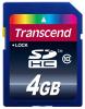 4GB Transcend Ultimate SDHC CL10 Secure Digital Memory Card Image