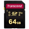 64GB Transcend 700S SDXC UHS-II U3 V90 SD Memory Card CL10 285MB/sec MLC Flash Image