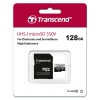 128GB Transcend High Endurance 350V microSDXC Memory Card CL10 UHS-I for Dashcams and Surveillance Image