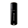 64GB Transcend JetFlash 700 USB3.1 Flash Drive Black Image