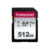 512GB Transcend 300S SDXC UHS-I U3 V30 SD Memory Card CL10 95MB/sec Image