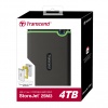 4TB Transcend StoreJet 25M3 USB3.1 Slim Portable Hard Drive Shock-Resistant Image