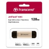 128GB Transcend JetFlash 930C 2-In-1 USB3.2 Flash Drive Image