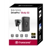 Transcend Body Camera DrivePro Body 52 With 32GB Storage Image
