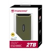 2TB Transcend ESD380C Rugged Portable SSD USB3.2 Type-C Image