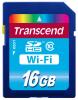 16GB Transcend Wi-Fi SD card SDHC CL10 Image