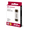512GB Transcend ESD310 Portable SSD Dual USB (Type-A and Type-C) Silver Image