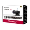 Transcend Motorcycle Dashcam DrivePro 20B with 64GB microSD, Full HD 1080p, Wi-Fi Streaming Image