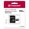 256GB Transcend High Endurance 350V microSDXC Memory Card CL10 UHS-I for Dashcams and Surveillance Image
