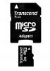 2GB Transcend microSD Memory Card with SD adapter Image