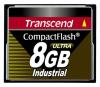 8GB Transcend Industrial Grade CF100I 100X High-Speed CompactFlash (SLC) Image