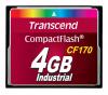 4GB Transcend CF 170X Speed Industrial CompactFlash Memory Card Image