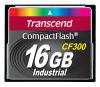 16GB Transcend CF 300X Speed SLC Industrial CompactFlash Memory Card Image