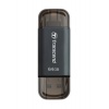 64GB Transcend JetDrive Go 300K - OTG Flash Drive for iOS Devices (iPad, iPhone & iPod) - Black Image