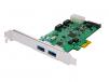 Transcend Expansion PCI Express Card 2x USB 3.0 / 2x SATA-III Image