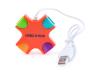4-port USB Hub - Orange Star Design - USB2.0 Image