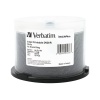 Verbatim DataLifePlus White Inkjet DVD-R Media 16x 4.7GB 50-Pack Spindle Image