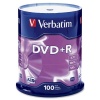 Verbatim DataLifePlus DVD+R 16x Media 4.7GB 100-Pack Spindle Image