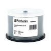 Verbatim CD-R 700MB 52X DatalifePlus Silver Inkjet Printable 50-Pack Spindle Image
